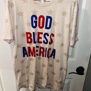 Patriotic Graphic T-Shirt M